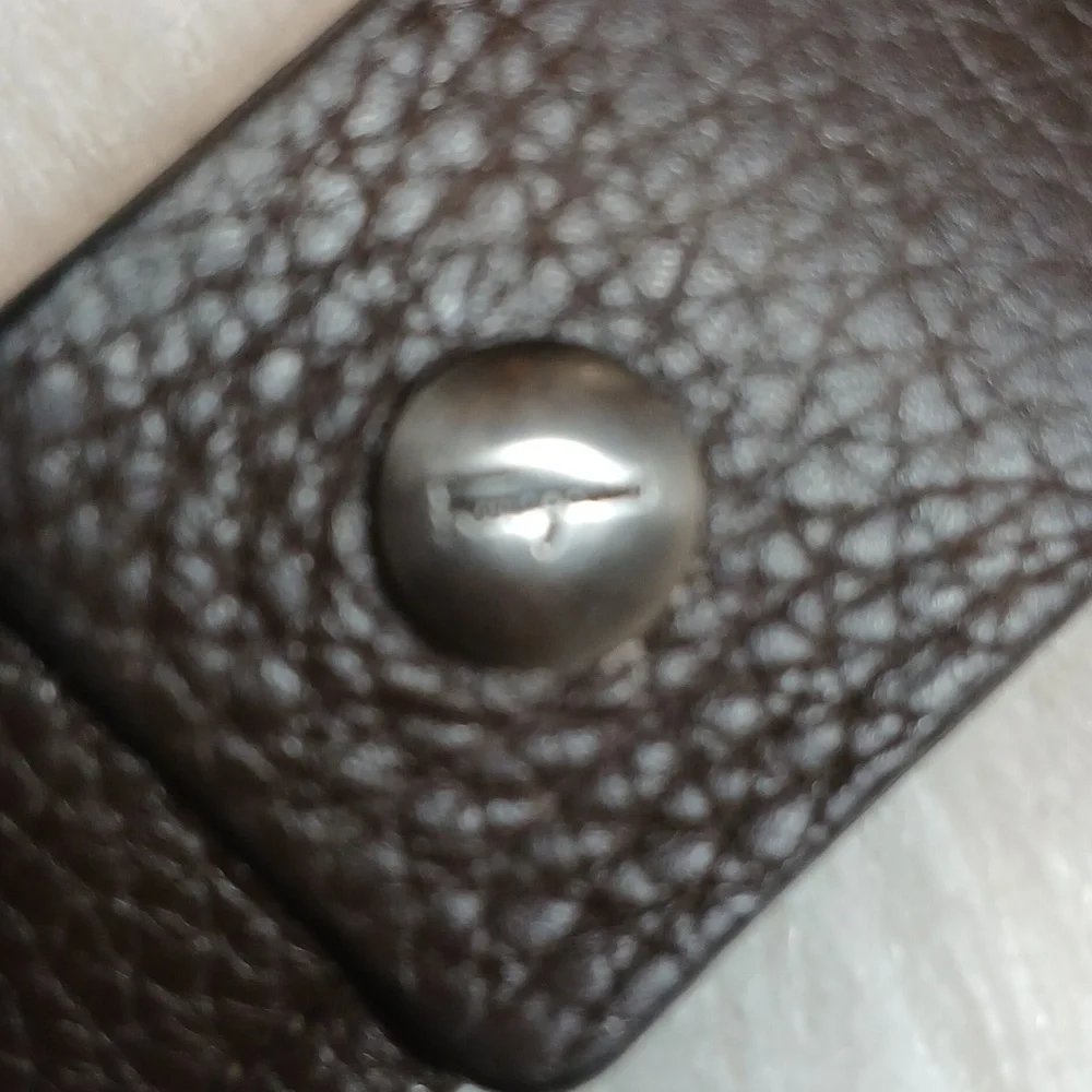 Salvatore Ferragamo Men's Brown Single Leather Belt CM(95) - Picture 7 of 9